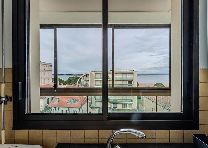 T3 Spacieux Avec Parking, Balcons, A 20m De La D'arcachon - Fr-1-433-152