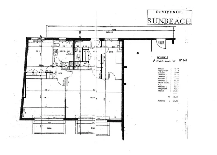 Apartament T3 Spacieux Avec Parking, Balcons, A 20m De La D'arcachon - Fr-1-433-152